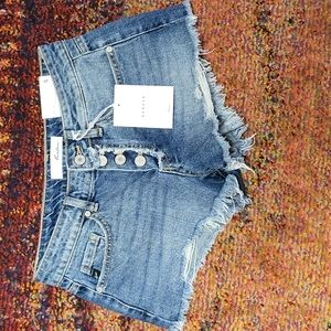 NWT KanCan Button Fly Cutoffs